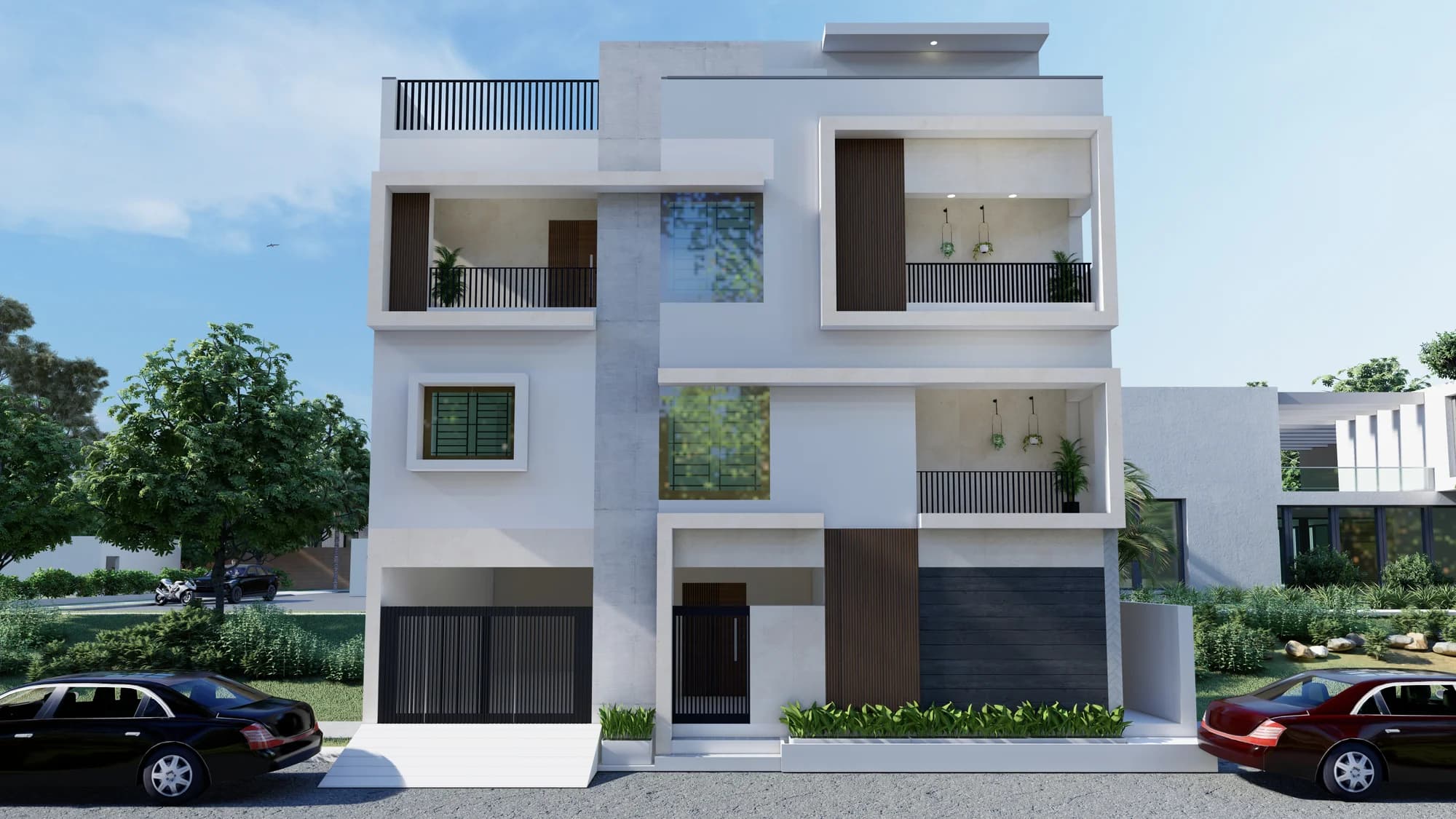 Architectural blueprint and design planning by Chezhian Builder