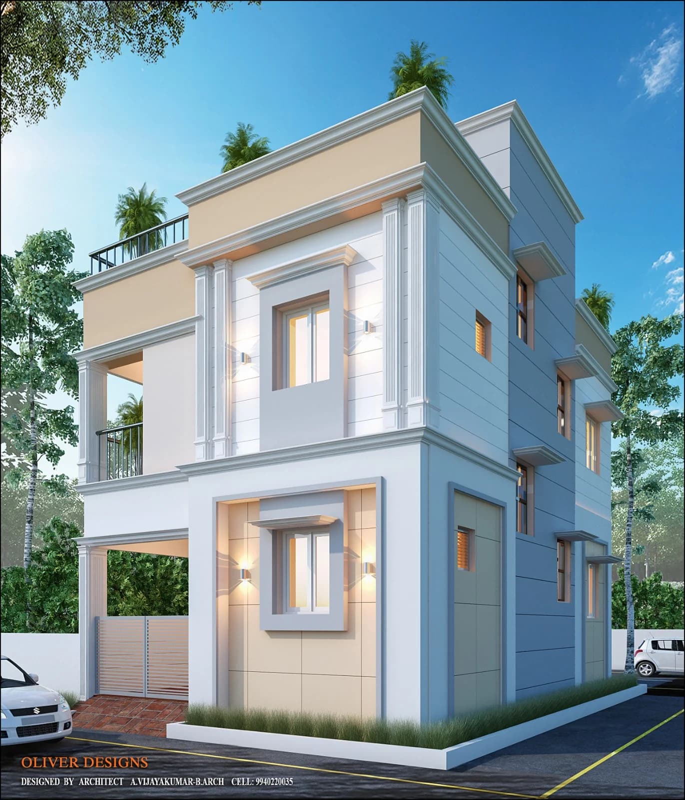 Saffron Boutique Hotel - Residential construction project by Chezhian Builder in Keelakottiyur, Chennai